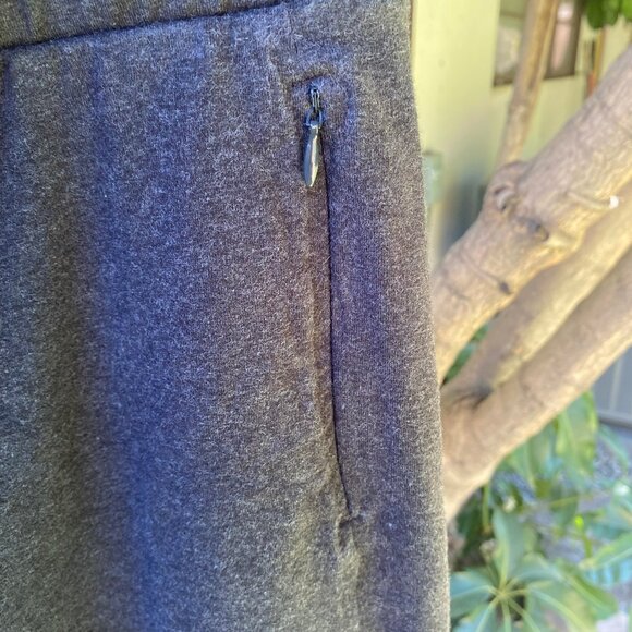 Women's T by Talbot Straight Track Pants Dark Heathered Gray Size Large - Picture 4 of 10